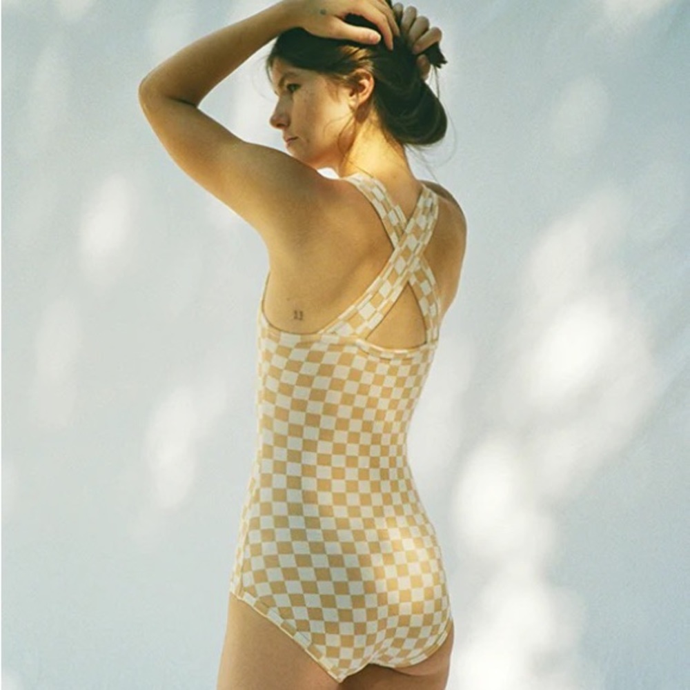 ARQ Women’s Checkered Bodysuit